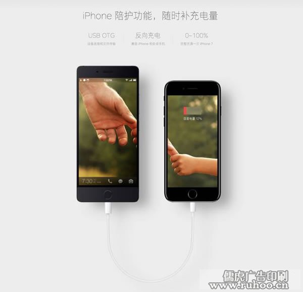 锤子给苹果充电