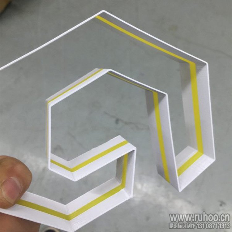 3d打印的发光字