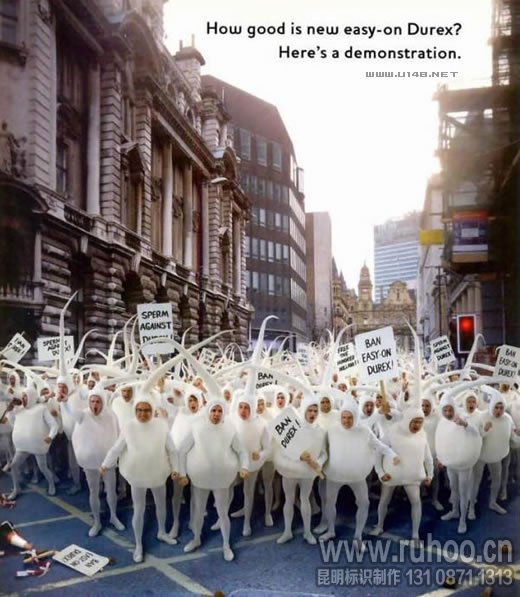 杜蕾斯户外广告