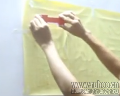 亚克力水晶字安装步骤