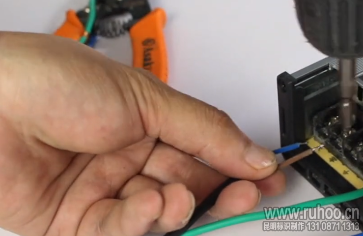 迷你发光字变压器接线教程