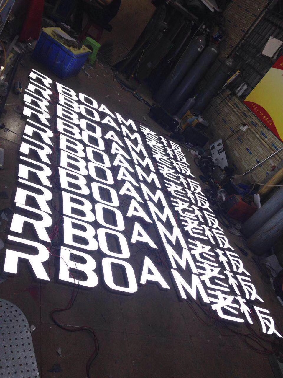 昆明树脂字定做