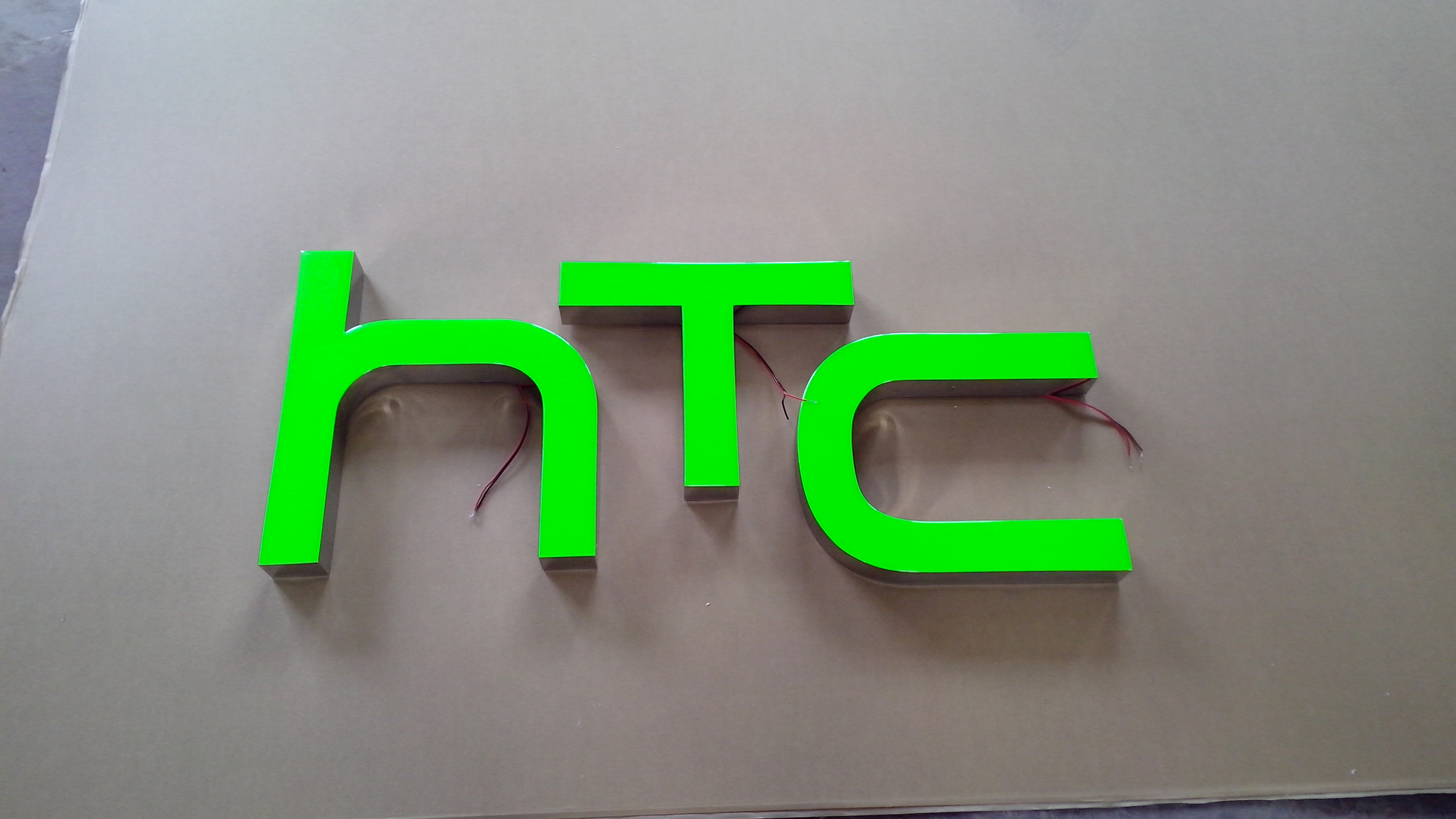 昆明树脂字发光效果