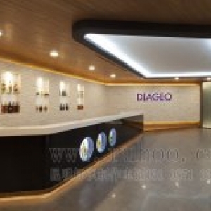 【昆明公司形象墙制作】背光字logo形象墙设计效